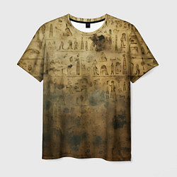 Футболка мужская Древний папирус, цвет: 3D-принт