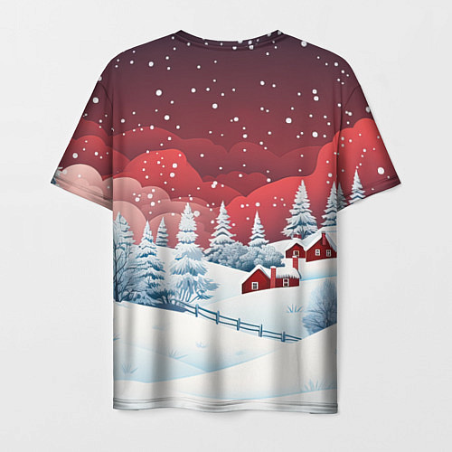 Мужская футболка Символ нового 2024 года маленький дракошка / 3D-принт – фото 2