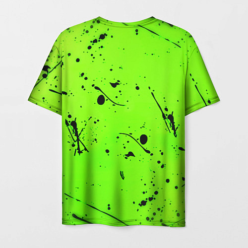 Мужская футболка Xbox кислотный стиль / 3D-принт – фото 2