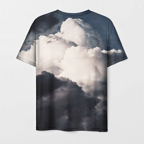 Мужская футболка Белобог - небо славян / 3D-принт – фото 2