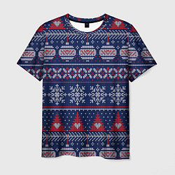 Мужская футболка New Years sweater