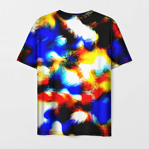 Мужская футболка Sonic colors / 3D-принт – фото 2