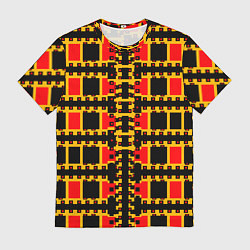 Мужская футболка Королевские квадраты