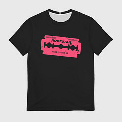 Футболка мужская Rockstar razor, цвет: 3D-принт
