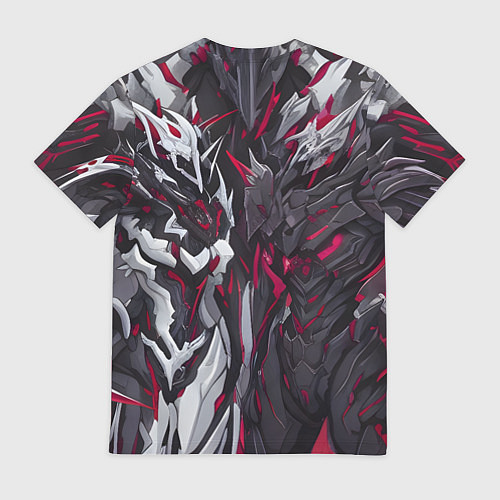 Мужская футболка Адская броня / 3D-принт – фото 2