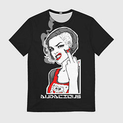 Футболка мужская Дерзкая девица всех посылает, цвет: 3D-принт