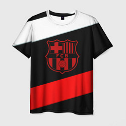 Футболка мужская Barcelona stripes sport, цвет: 3D-принт