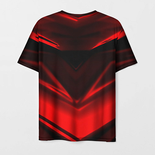 Мужская футболка Одни из нас geometry redstripes / 3D-принт – фото 2