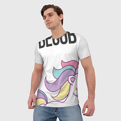 Футболка мужская Все праздники закончились, цвет: 3D-принт — фото 2