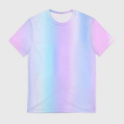 Мужская футболка Градиент матовый светлый