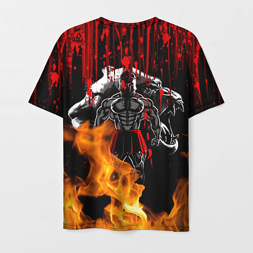 Мужская футболка Спартанец MMA / 3D-принт – фото 2