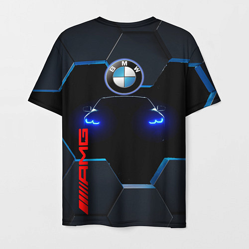 Мужская футболка Тень BMW / 3D-принт – фото 2