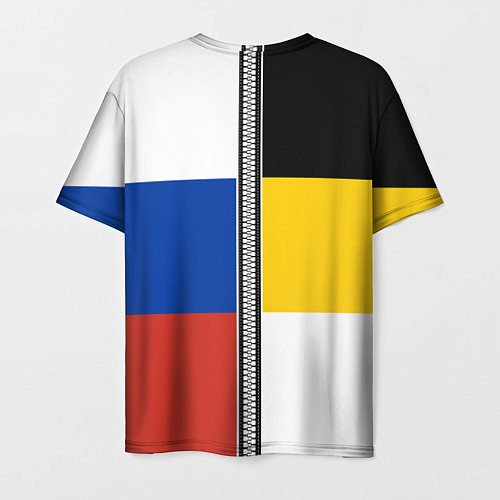 Мужская футболка Россия - патриот / 3D-принт – фото 2