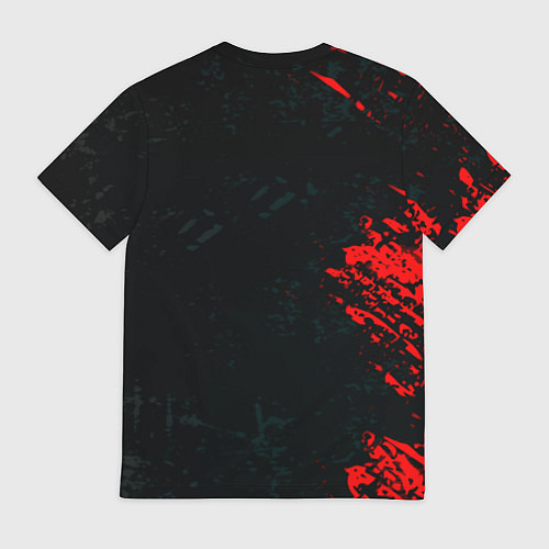 Мужская футболка 7 Days to Die краски текстура / 3D-принт – фото 2