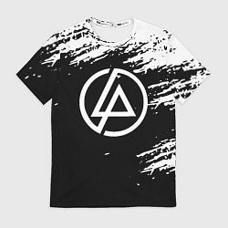 Футболка мужская Linkin Park - black and white, цвет: 3D-принт