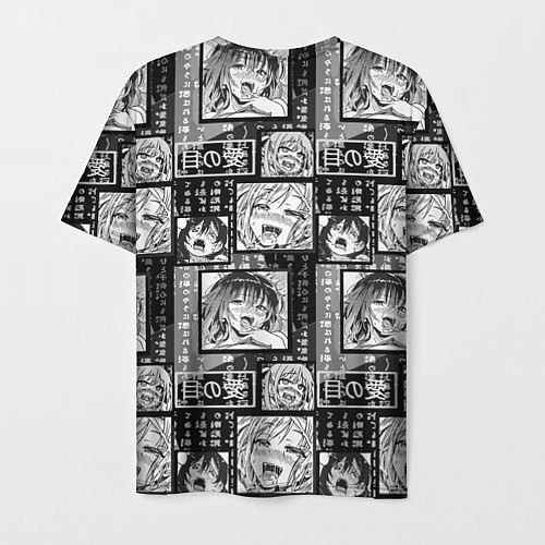 Мужская футболка Ahegao cartoon / 3D-принт – фото 2