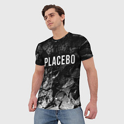 Футболка мужская Placebo black graphite, цвет: 3D-принт — фото 2