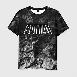 Футболка мужская Sum41 black graphite, цвет: 3D-принт