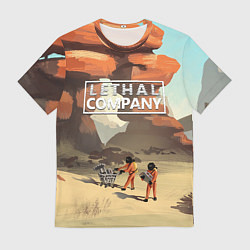 Футболка мужская Lethal Company: Art, цвет: 3D-принт