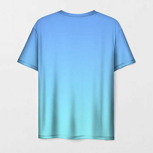 Мужская футболка Мультяшный енот / 3D-принт – фото 2