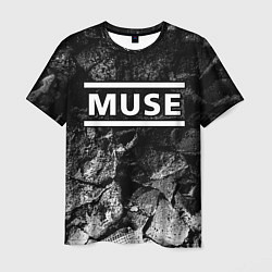 Футболка мужская Muse black graphite, цвет: 3D-принт