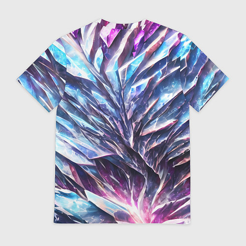 Мужская футболка Синий драгоценный камень / 3D-принт – фото 2