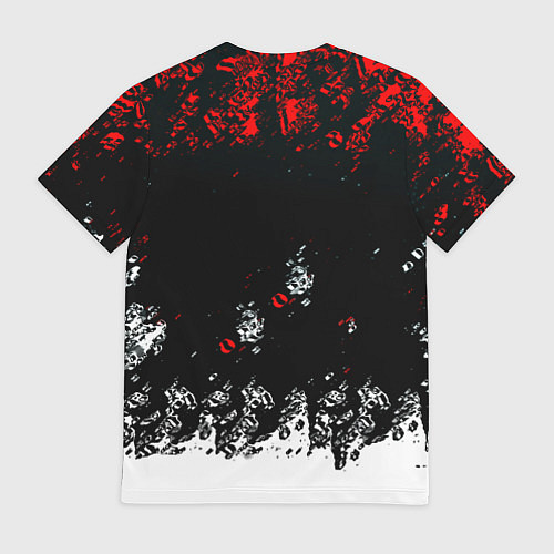Мужская футболка Bully краски / 3D-принт – фото 2