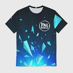 Мужская футболка Palworld взрыв частиц