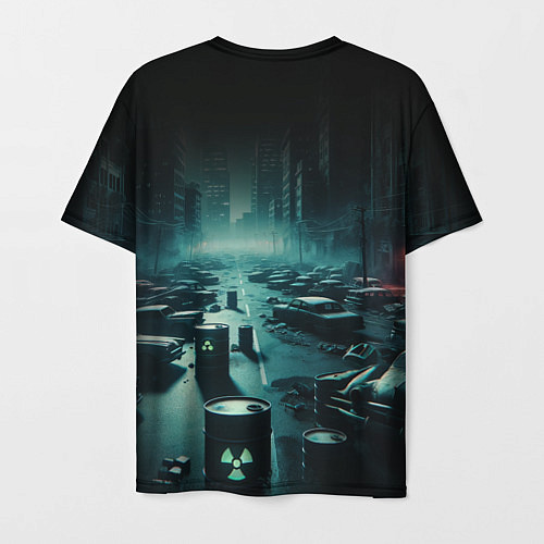 Мужская футболка S T A L K E R - City / 3D-принт – фото 2