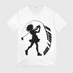 Футболка мужская Мяч вылетел, цвет: 3D-принт