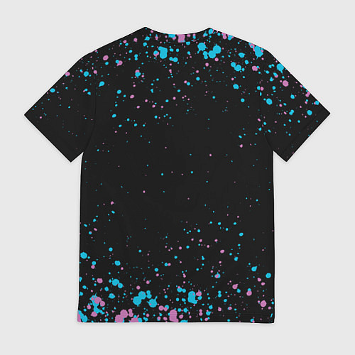 Мужская футболка Alec monopoly graffiti брызги / 3D-принт – фото 2