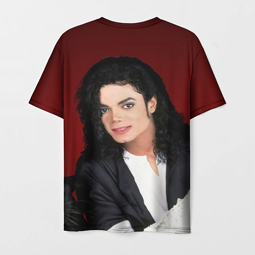 Мужская футболка Michael Jackson с пантерой и автографом / 3D-принт – фото 2