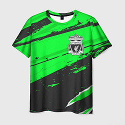 Мужская футболка Liverpool sport green