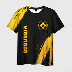 Футболка мужская Borussia - gold gradient вертикально, цвет: 3D-принт