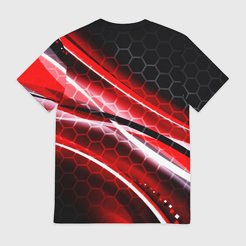 Мужская футболка Tekken 8 огненное лого файтинг / 3D-принт – фото 2