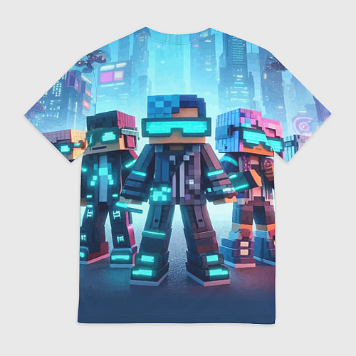 Мужская футболка Minecraft - fantasy ai art / 3D-принт – фото 2