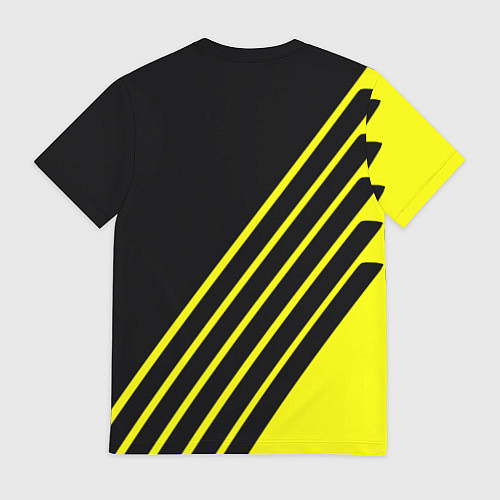 Мужская футболка Borussia sport line uniform / 3D-принт – фото 2