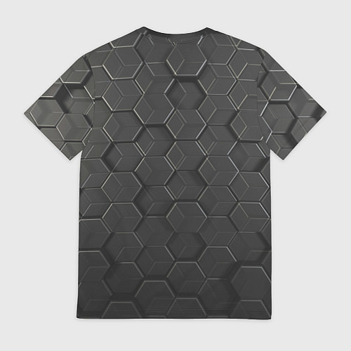 Мужская футболка Кибер броня / 3D-принт – фото 2