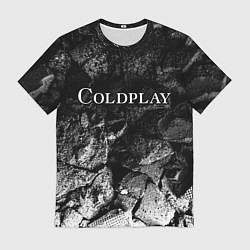 Футболка мужская Coldplay black graphite, цвет: 3D-принт