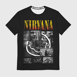Футболка мужская Nirvana forever, цвет: 3D-принт