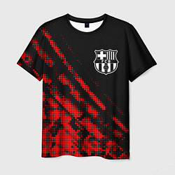 Футболка мужская Barcelona sport grunge, цвет: 3D-принт