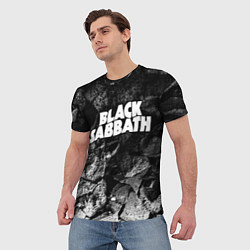 Футболка мужская Black Sabbath black graphite, цвет: 3D-принт — фото 2