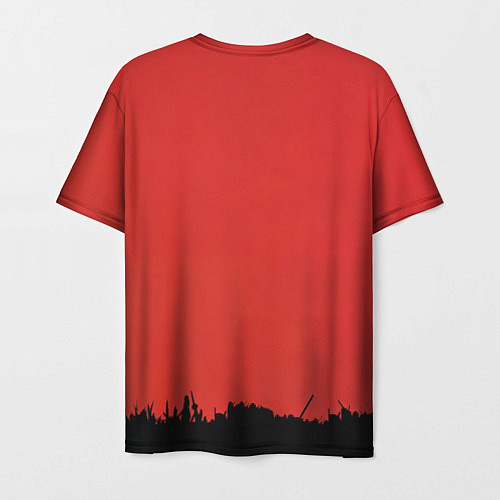 Мужская футболка Девушка ронин / 3D-принт – фото 2