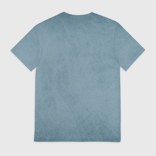 Мужская футболка Бирюзовый флёр / 3D-принт – фото 2