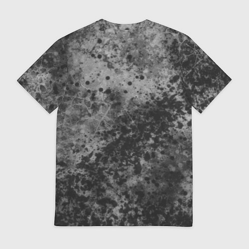 Мужская футболка Абстракция - серый пунш / 3D-принт – фото 2