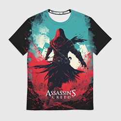 Футболка мужская Assassins creed ясное небо, цвет: 3D-принт