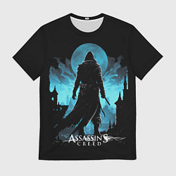 Футболка мужская Assassins creed сумерки, цвет: 3D-принт