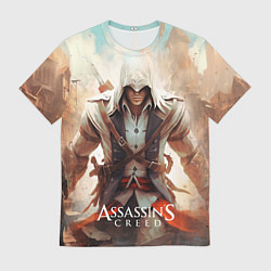 Футболка мужская Assassins creed большой город, цвет: 3D-принт