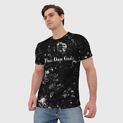 Футболка мужская Three Days Grace black ice, цвет: 3D-принт — фото 2