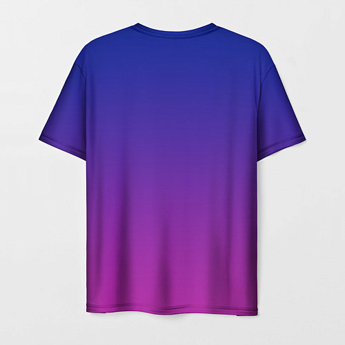 Мужская футболка Vaporwave neon / 3D-принт – фото 2
